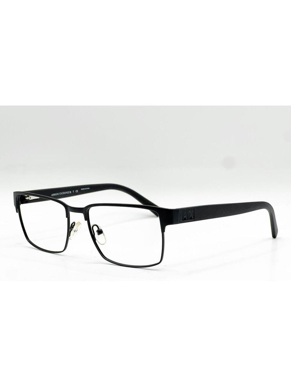 Armani Exchange Ax 1019 6063 Gloss Black Authentic Eyeglasses 54-17-140